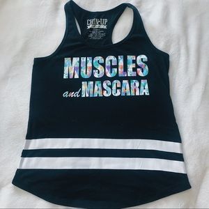 “Muscles and Mascara” Workout Tank From JCPenney